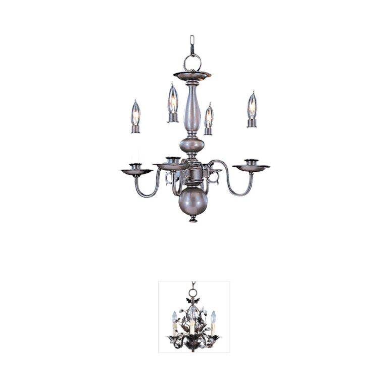 Framburg Jamestown Mahogany Bronze Mini Chandelier