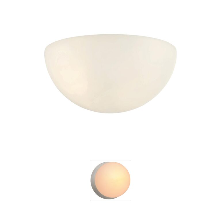 Metropolitan Metropolitan Family Collection Alabaster Dust Wall Sconce