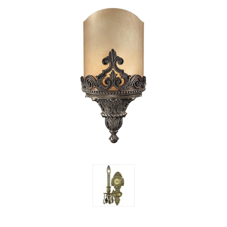 Metropolitan Metropolitan Family Collection Aged Bronze Wall Sconce