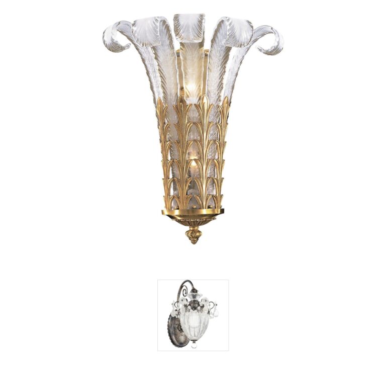 Metropolitan Metropolitan Family Collection French Gold Wall Sconce