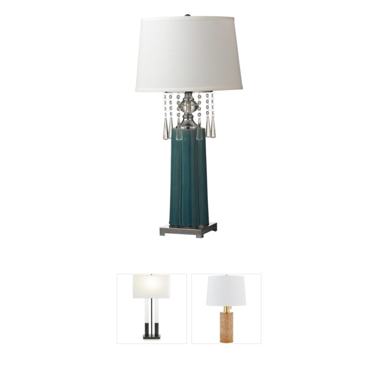 Dale Tiffany Springdale Ceramic LED Table Lamp