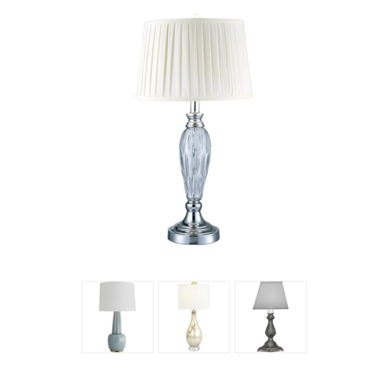 Dale Tiffany Evelyn Crystal Table Lamp