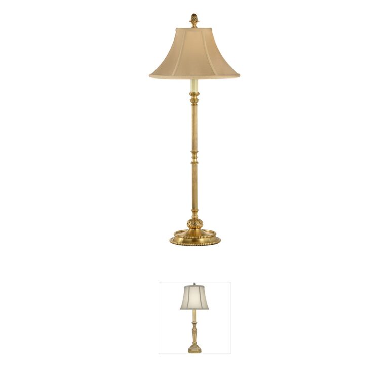 Chelsea House Chelsea House Birnen 29-Inch Brass Buffet Lamp