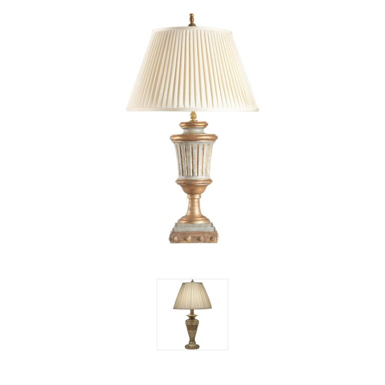 Chelsea House Cavenaugh 32-Inch Old Blue Composite Table Lamp