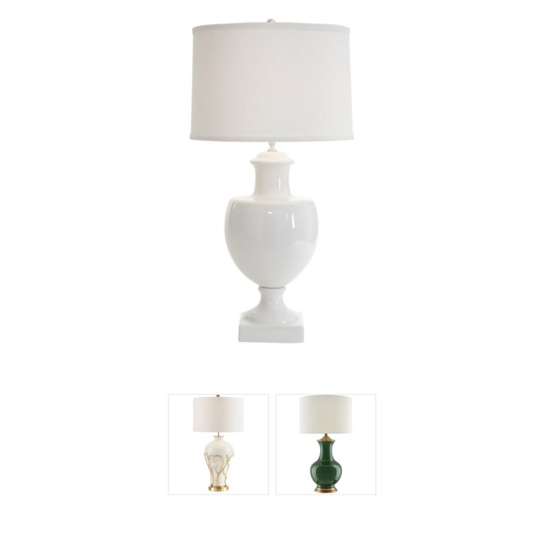 Chelsea House Greenwich Italian Ceramic Table Lamp