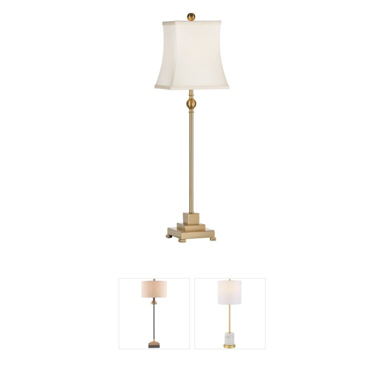 Chelsea House Chelsea House Kensington Antique Brass Buffet Lamp