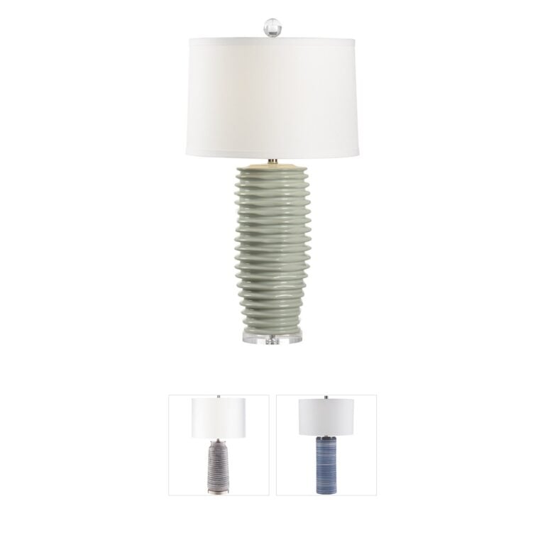 Chelsea House Chelsea House Colorado Mint Green Ceramic Table Lamp