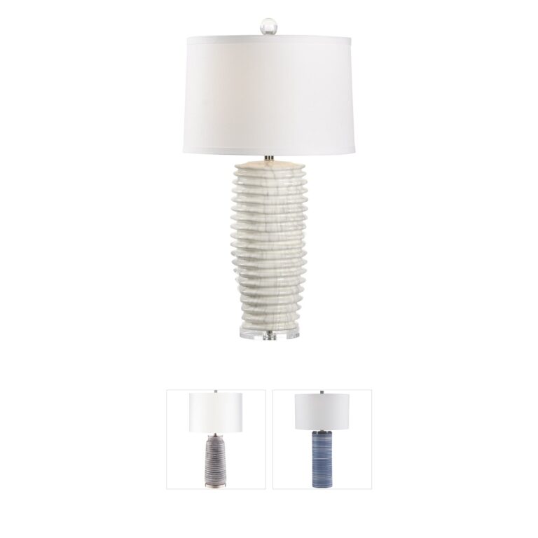 Chelsea House Chelsea House Colorado Marbled Ceramic Table Lamp