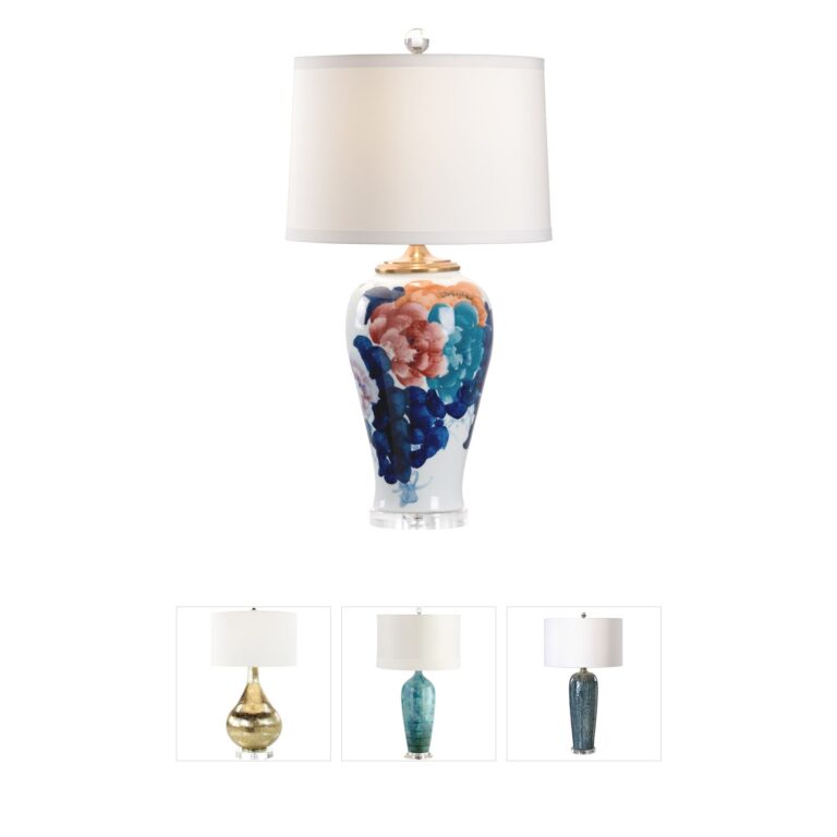 Chelsea House Garden City Urn Porcelain Table Lamp