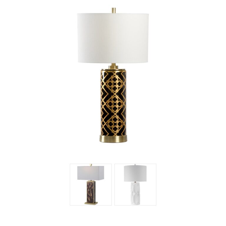 Chelsea House Town Square Ceramic & Metal Table Lamp