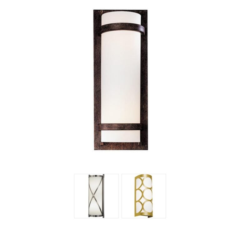 Minka-Lavery Fieldale Lodge Iron Oxide Wall Sconce