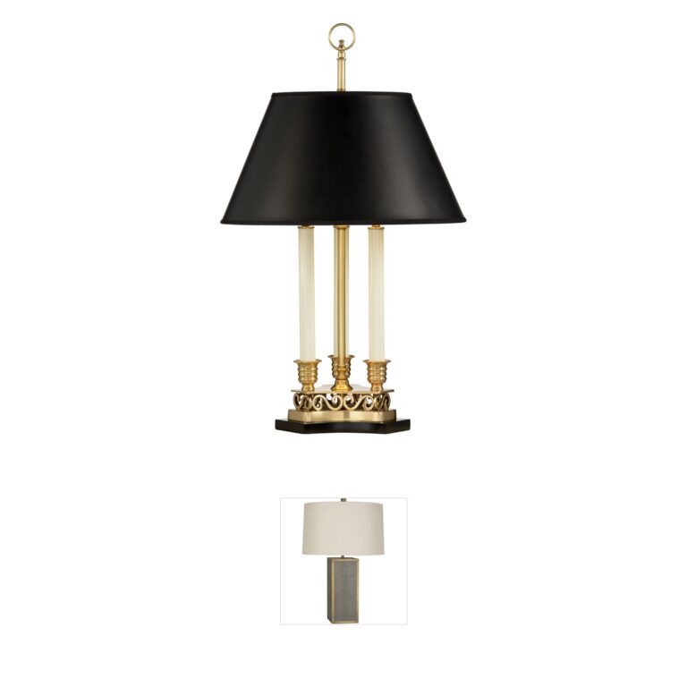 Frederick Cooper Frederick Cooper Thea Antique Brass Table Lamp
