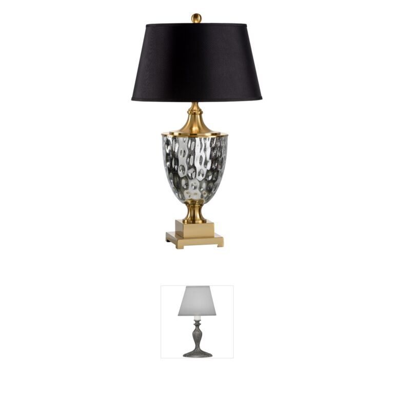 Frederick Cooper Frederick Cooper Christopher Mercury Glass Table Lamp