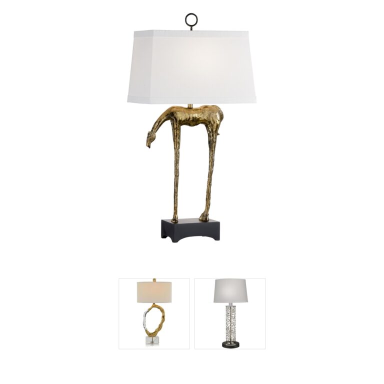 Frederick Cooper Frederick Cooper Antique Gold & Black Composite Table Lamp
