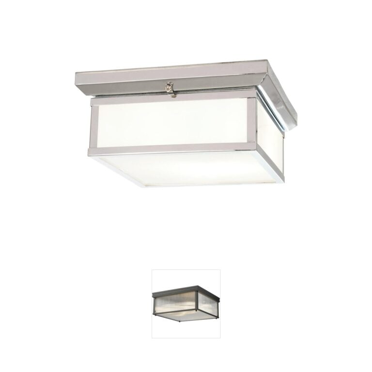 Minka-Lavery Daventry Polished Nickel Flush Mount