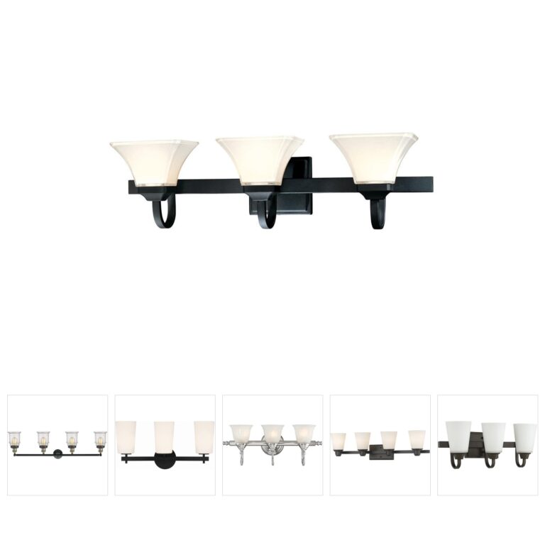 Minka-Lavery Agilis 3-Light Coal Vanity Light