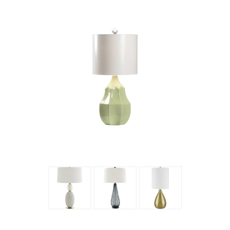 Wildwood Wildwood Citron Cocktail Glaze Ceramic Table Lamp