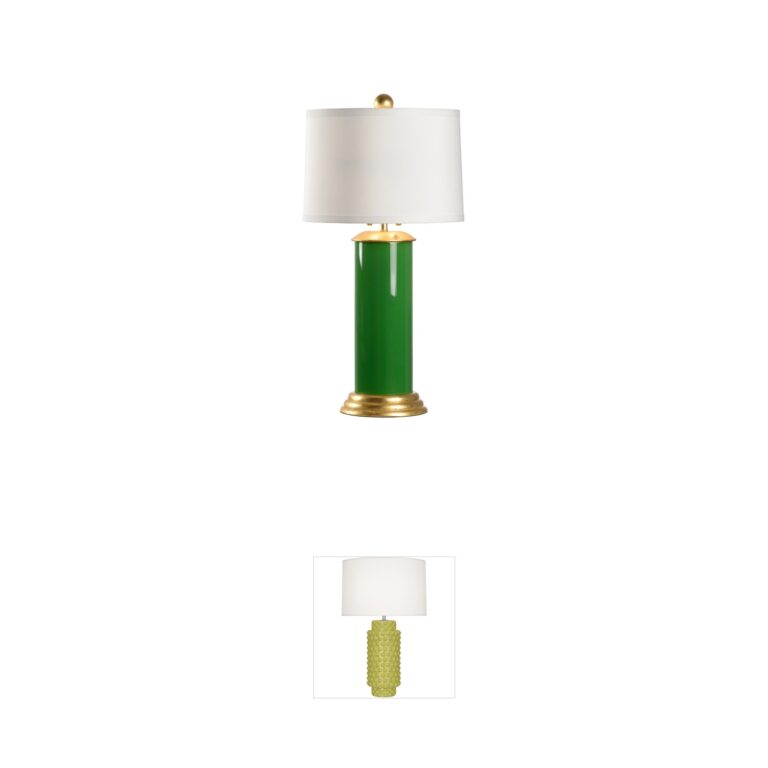 Wildwood Wildwood Savannah Parrot Green Glass Table Lamp