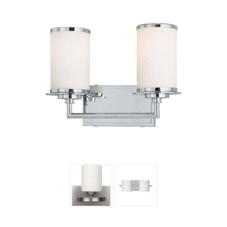 Minka-Lavery Note Collection Chrome Vanity Light