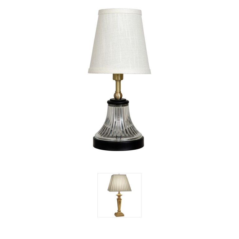 House of Troy Bryson Black & Satin Brass Table Lamp