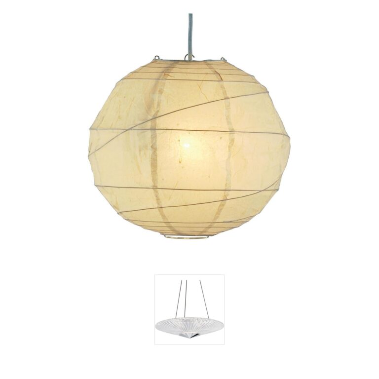 Adesso Orb 24-Inch Natural Contemporary Large Pendant