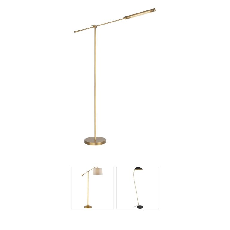 Alora Lighting Astrid Metal Shade LED Floor Lamp