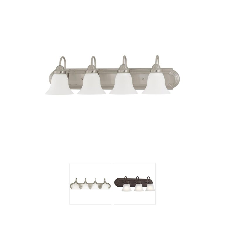 Nuvo Lighting Ballerina Collection Frosted Glass Vanity Light