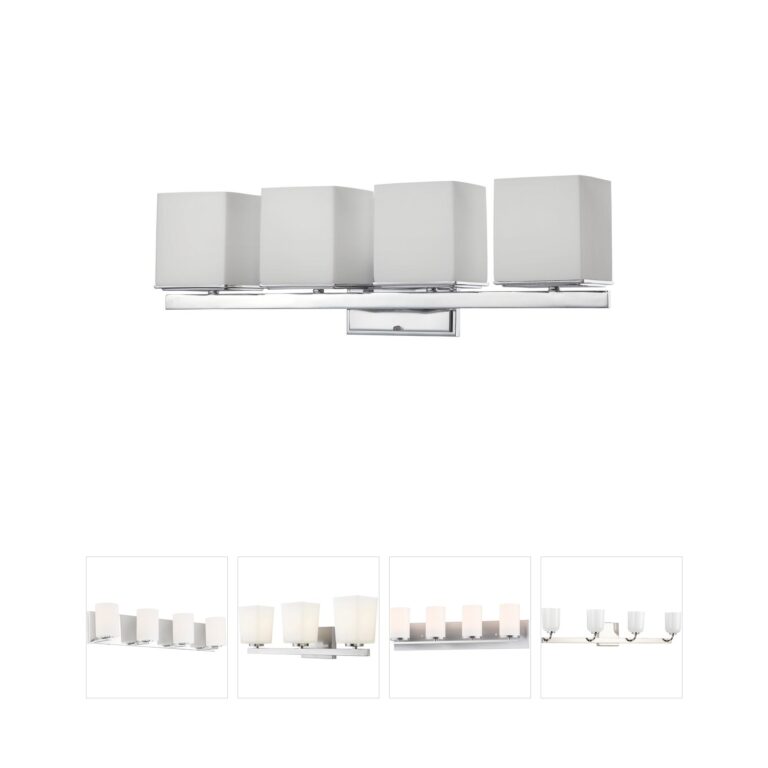 Nuvo Lighting Bento Polished Chrome Vanity Light