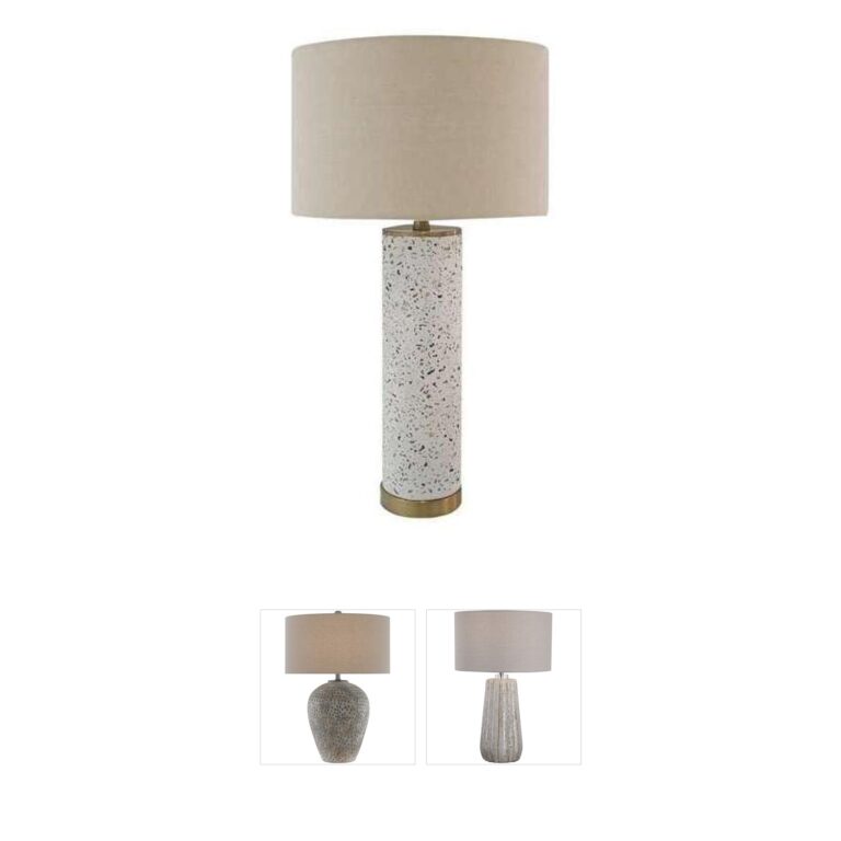 Craftmade Benjamin Satin Brass Table Lamp with USB