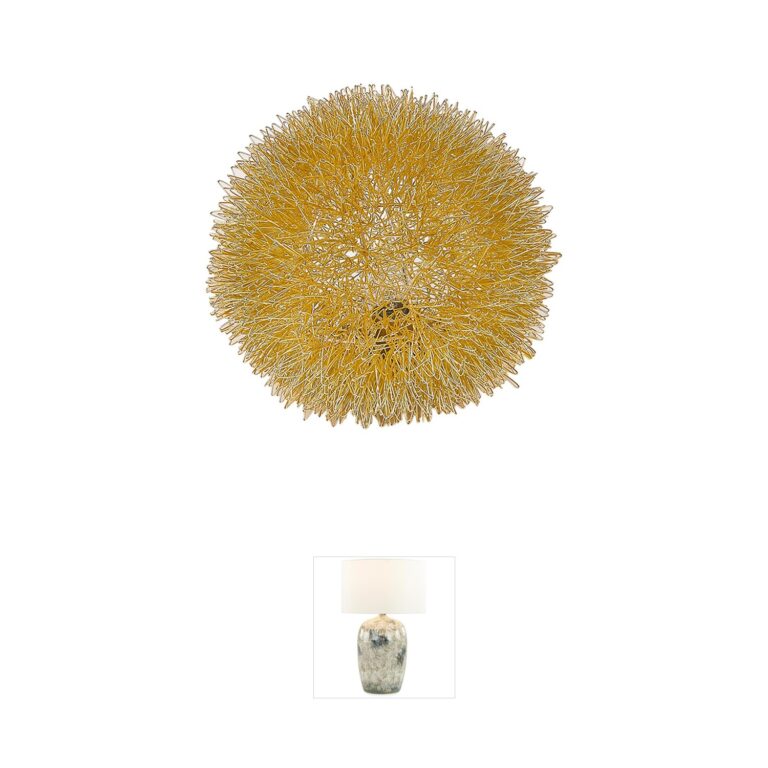 Trend Lighting Luminary Hand-Woven Globe Table Lamp