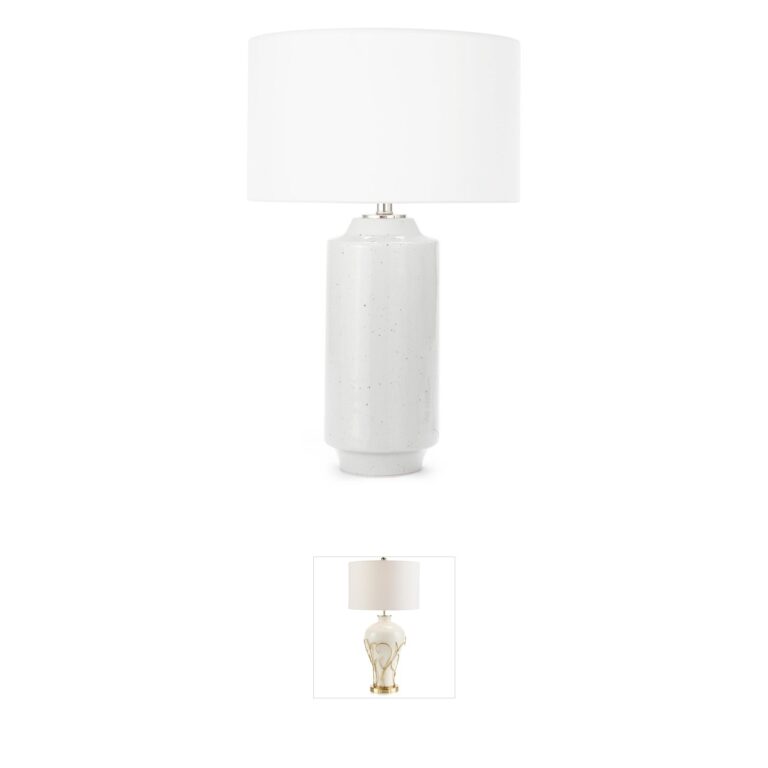 Regina Andrew Markus Ceramic Table Lamp with Linen Shade