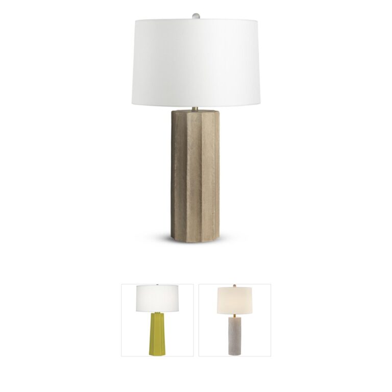 FlowDecor Capri Sand Mouth-Blown Mercury Glass Table Lamp