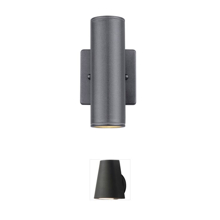 Eglo Riga Anthracite Steel Outdoor Wall Light