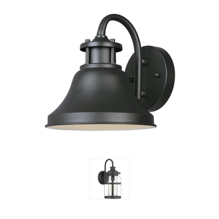 Designers Fountain Bayport Bronze Cast Aluminum Outdoor Wall Light