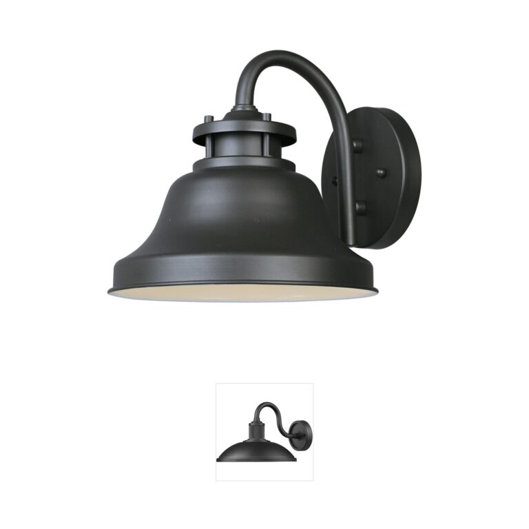 Designers Fountain Bayport Bronze Cast Aluminum Dark Sky Outdoor Wall Light
