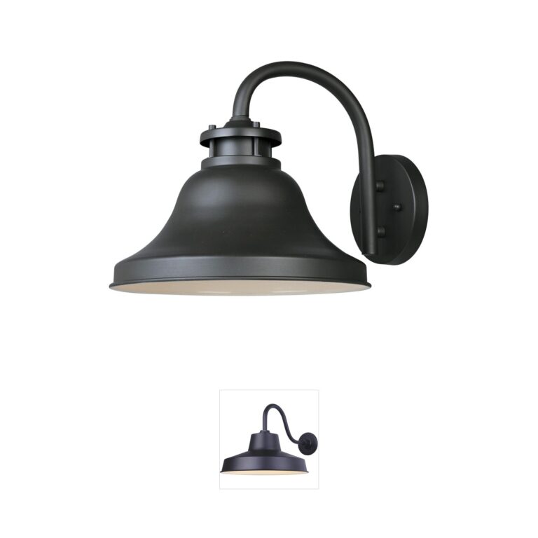 Designers Fountain Bayport Cast Aluminum Dark Sky Outdoor Wall Lantern
