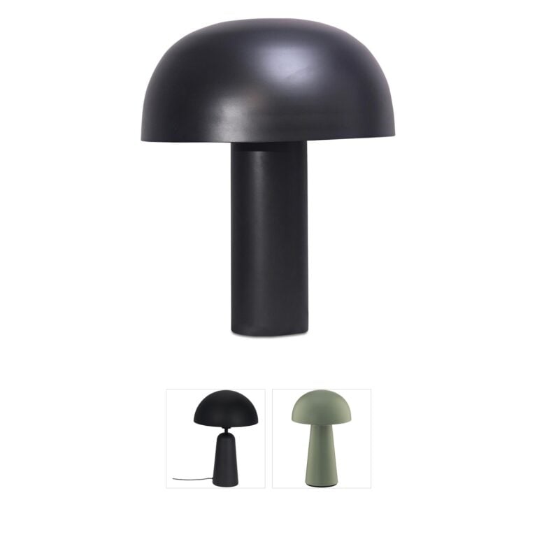 Moe's Home Collection Nanu Black Metal Table Lamp