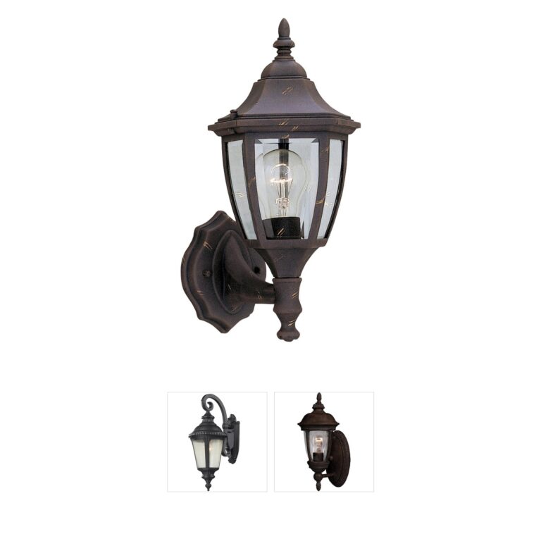 Designers Fountain Builder Autumn Gold Cast Aluminum Outdoor Wall Lantern