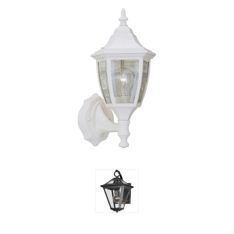 Designers Fountain Builder Collection Cast Aluminum Outdoor Wall Lantern