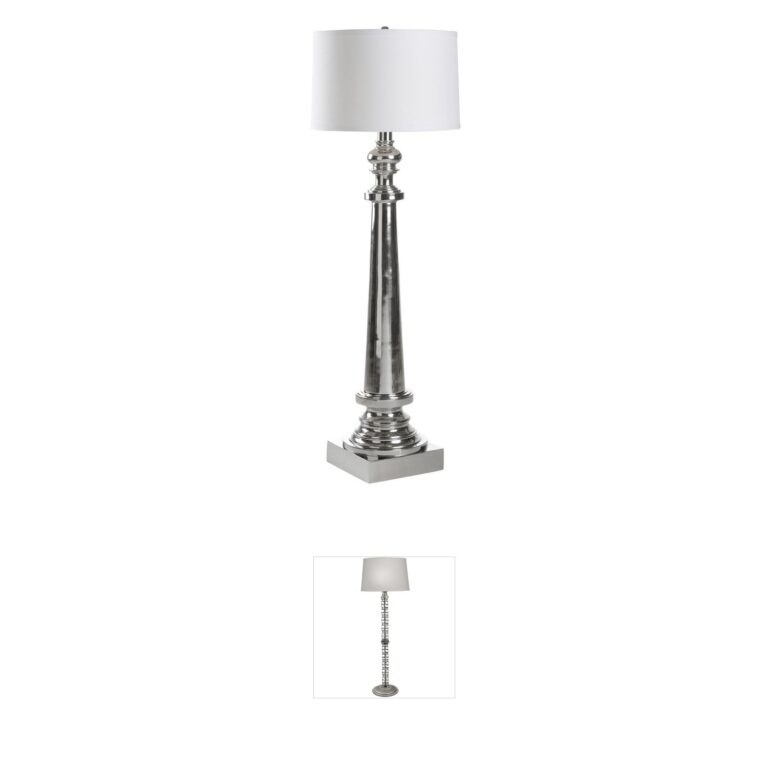Wildwood Wildwood Polished Nickel Tuscan Order Floor Lamp