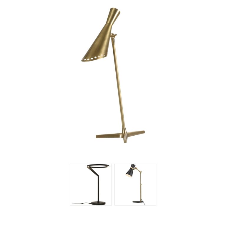 Frederick Cooper Frederick Cooper Matte Brass Cliff May Table Lamp
