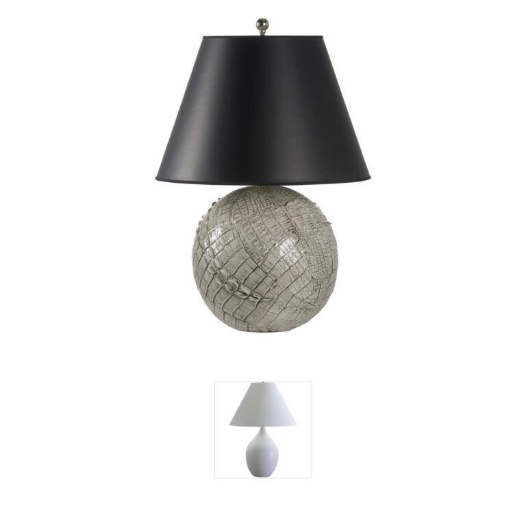 Frederick Cooper Frederick Cooper Ally Gray Ceramic Table Lamp