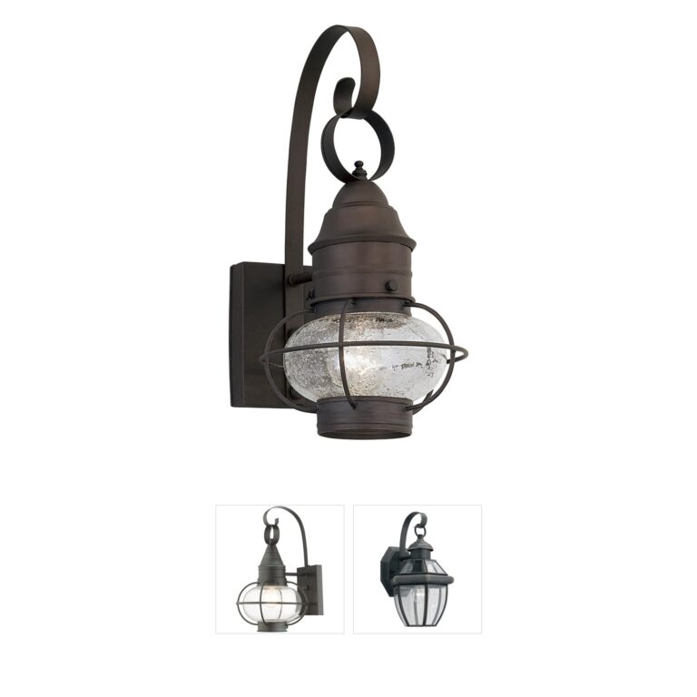 Designers Fountain Nantucket Rustique Outdoor Wall Lantern