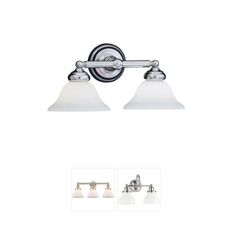 Designers Fountain Opal Essence Chrome Bath Bar
