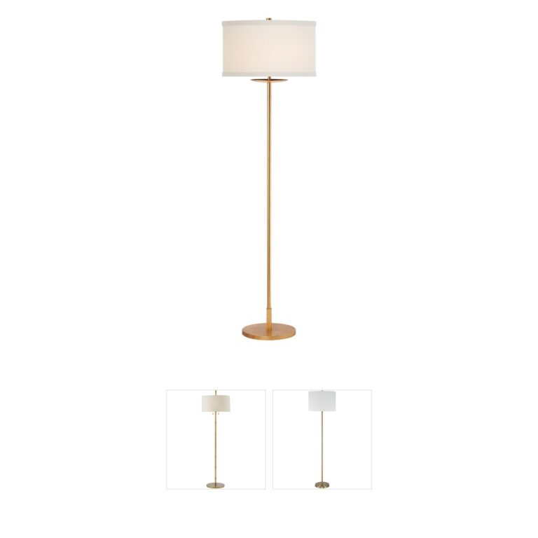 Visual Comfort Signature Collection kate spade new york Walker Floor Lamp in Gild