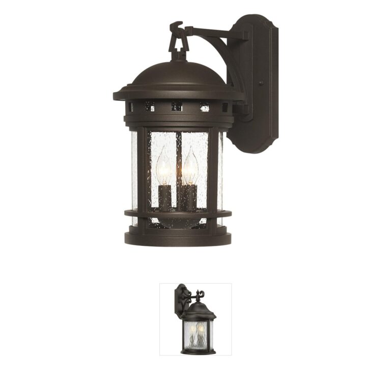 Designers Fountain Sedona Cast Aluminum Outdoor Wall Lantern
