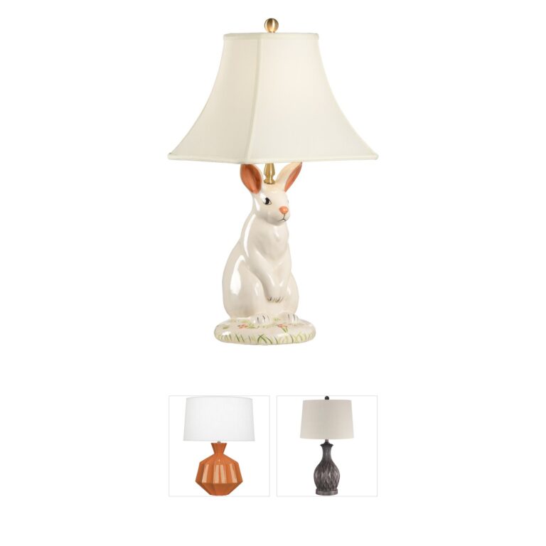 Wildwood Wildwood Hand Painted Porcelain Table Lamp