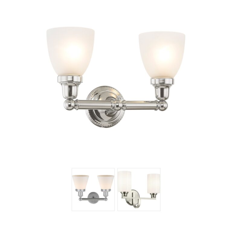 Livex Lighting Classic Collection Polished Chrome Vanity Light