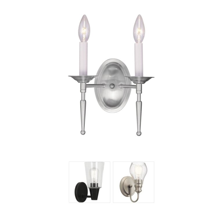 Livex Lighting Williamsburgh Steel Wall Sconce