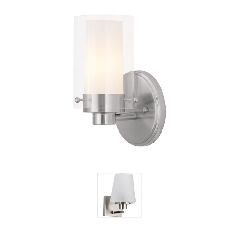 Livex Lighting Manhattan Steel Vanity Light